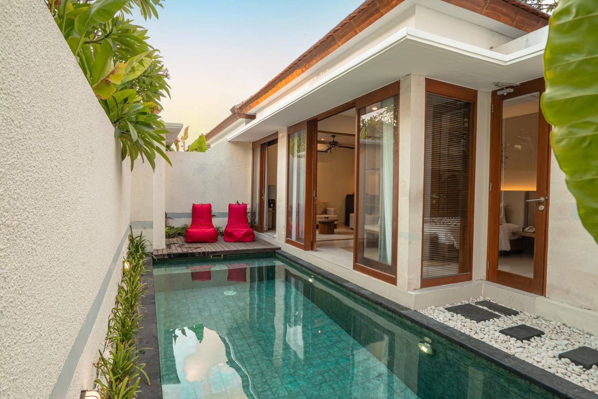 The Sakaye Villas & Spa Legian Værelse billede